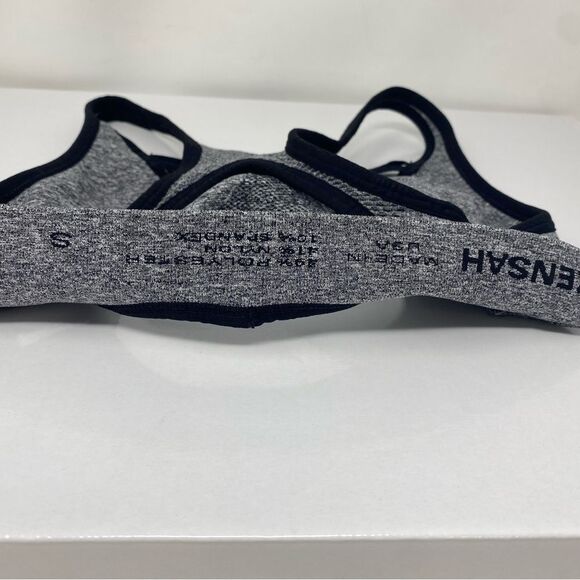 Zensah Sz S Set of 3 Sports Bra Maroon Gray & Teal - Picture 5 of 6